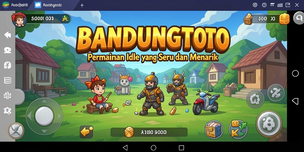 Tampilan gameplay <strong>BANDUNGTOTO</strong> yang menarik dan menenangkan.