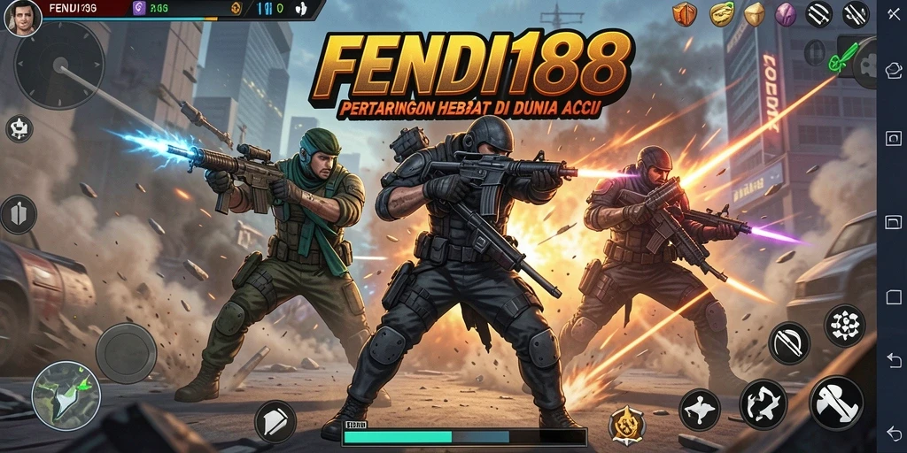 Screenshot gameplay FENDI188 yang menunjukkan aksi seru dalam pertarungan.