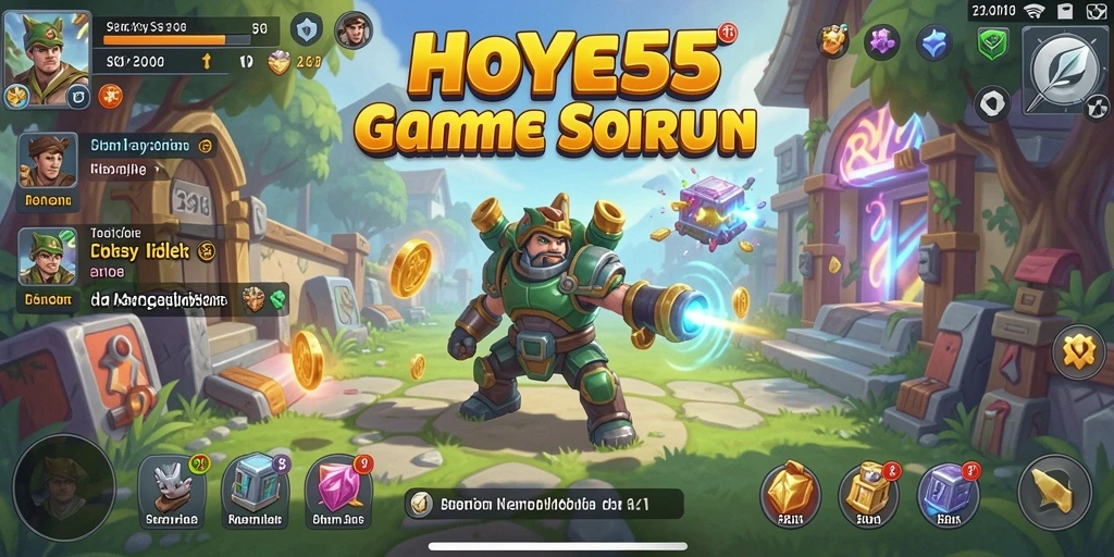 Gameplay HOYE55 yang seru dan penuh tantangan di dunia Idle.