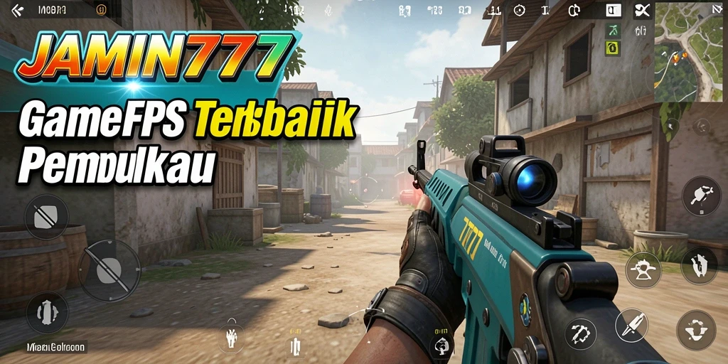Tangkapan layar menunjukkan aksi intens permainan FPS.