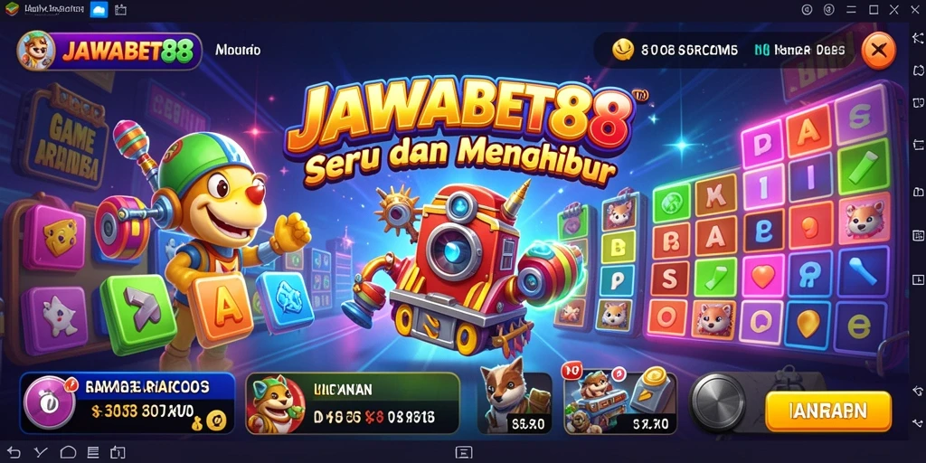 Tampilan gameplay JAWABET88 yang menegangkan dan penuh aksi.