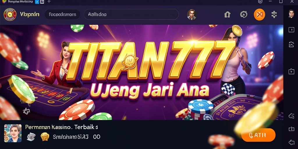 Tampilan gameplay TITAN777 yang menarik dan mengesankan.